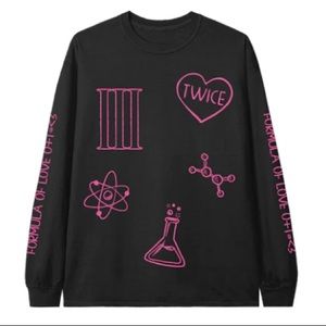 TWICE Formula of Love tour shirt